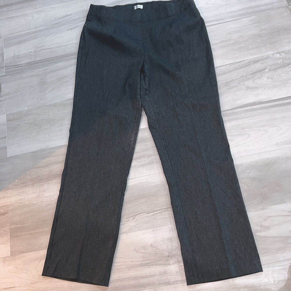 Gray Pull On Dress pants